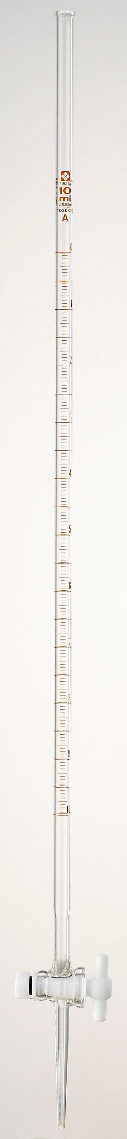 Precision Glass Burets - PTFE Stopcock - Heathrow Scientific - 21310-10 - Heathrow Scientific