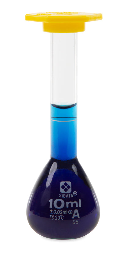 2303A-10 - SIBATA Class A Snap Cap Volumetric Flask 10 mL ASTM E-288