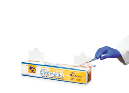 Heathrow Scientific BH2006 Biohazard Pipet Keeper Container 2300cc 15in Pipettes Autoclavable Case 50 Paperboard