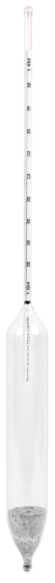 Heathrow Scientific ASTM Specific Gravity Hydrometers - 6700 Series
