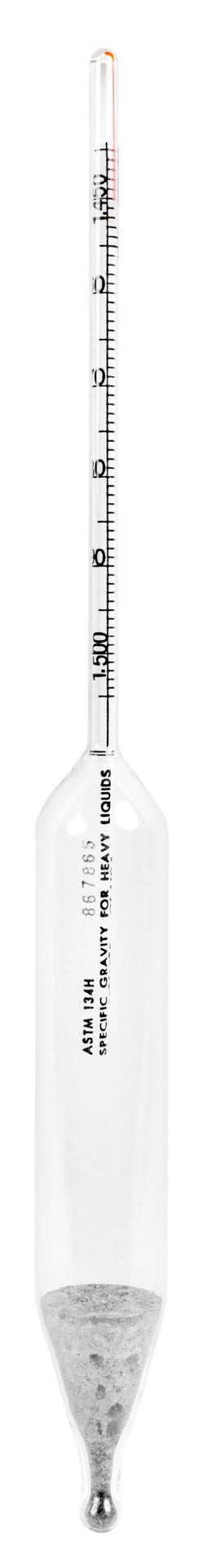 Heathrow Scientific ASTM Specific Gravity Hydrometers - 6700 Series