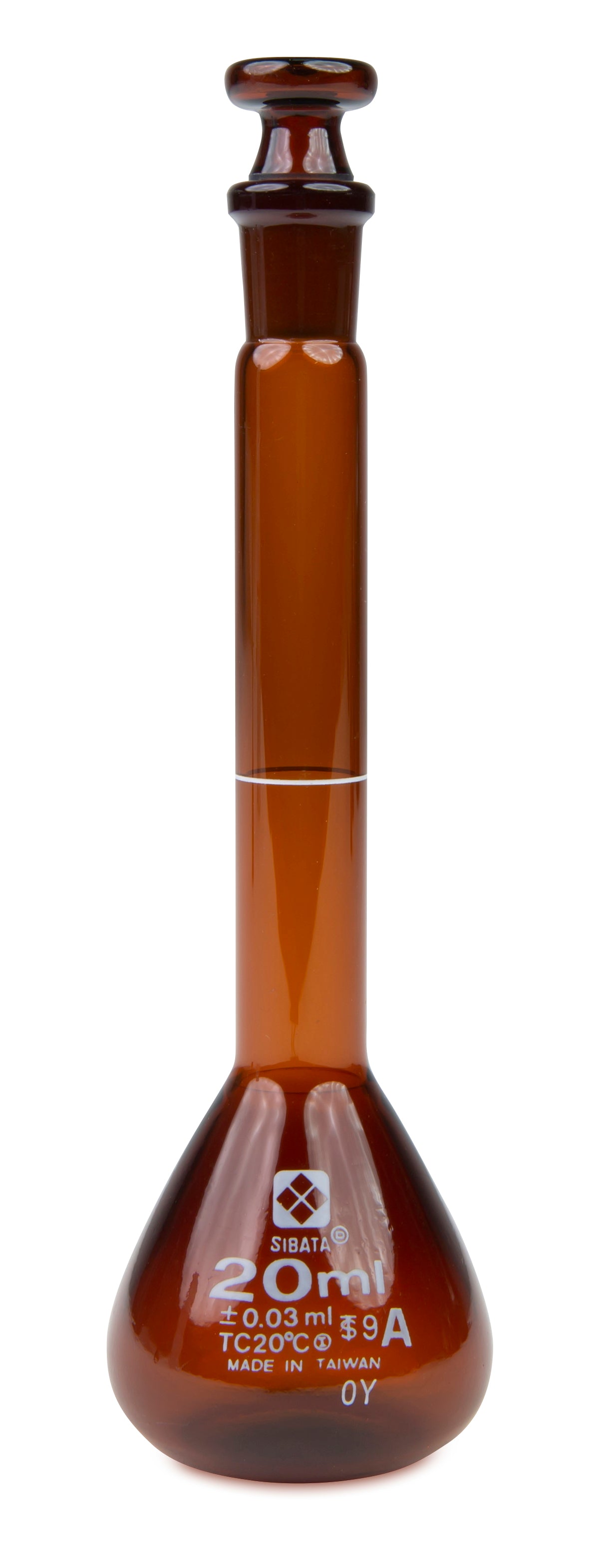 Heathrow Scientific Volumetric Flasks - 2307A Series | Amber Class A Glass