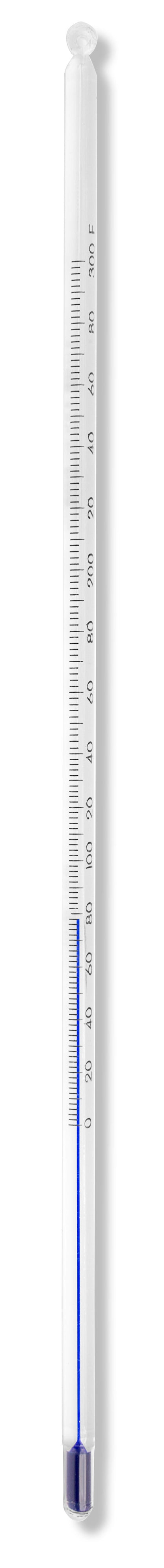 80703E - VEE GEE Scientific Glass Thermometer 0 to 300°F Total Immersion