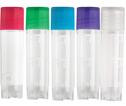 2.0mL Cryogenic Vials (Internal Thread) - Heathrow Scientific - HS23202A