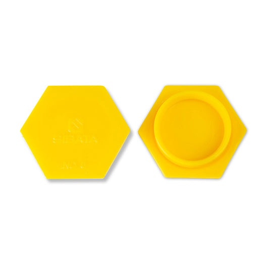 VEE GEE SC6 Snap Cap Size 6 Yellow Autoclavable Fits 2303A-1000 mL SIBATA Class A Volumetric Flask Replacement Cap