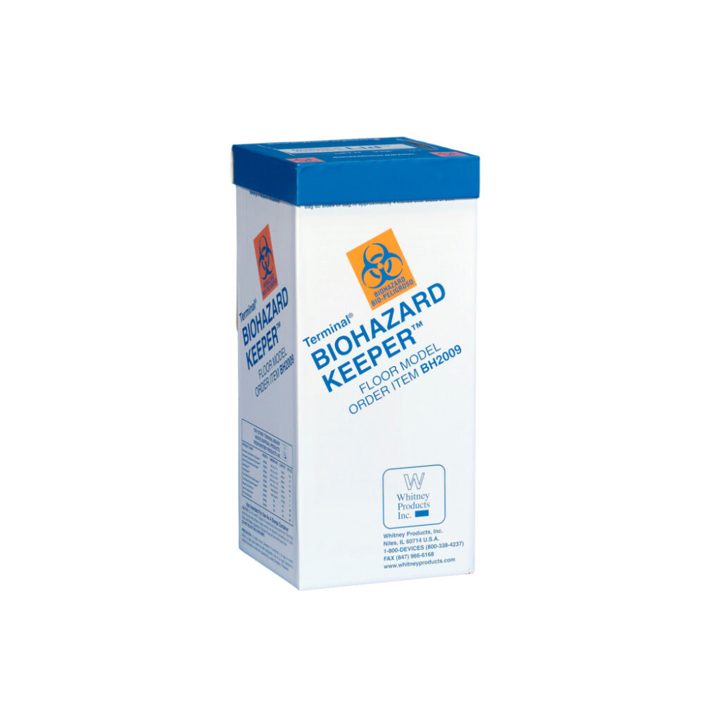 Biohazard Keepers and Benchtop Bag Holders - Heathrow Scientific