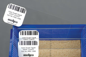 HEAMISL-1000 - Heathrow Scientific Heathrow Scientific Microscope Slide Tough-Tags Polyester Laser Labels 2400/Pack