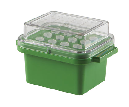 Heathrow Scientific 120070 Mini-Cooler Polycarbonate Green alternate view