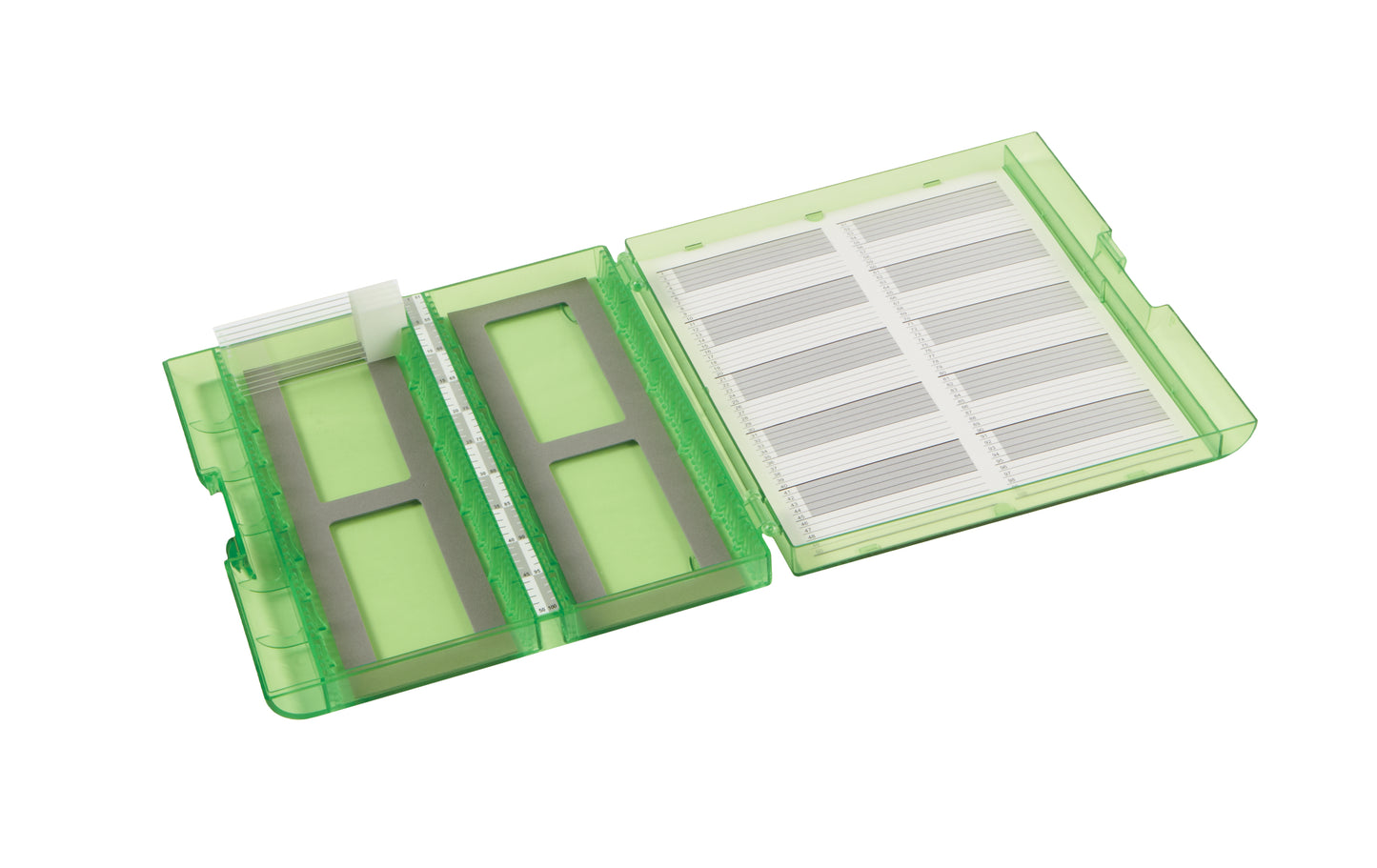 Heathrow Scientific Premium Plus Slide Box - 120570 Series | 100 Place EVA Foam