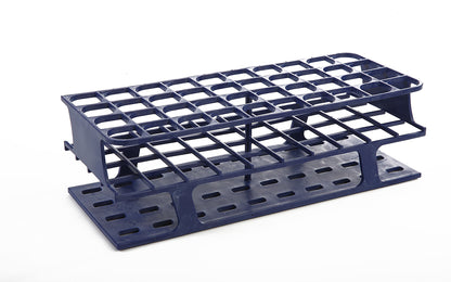 Heathrow Scientific OneRack® Test Tube Racks - POM — Full-Size | 25mm (40-Place) / Blue, HS27514B