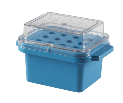 Heathrow Scientific True North Mini Cooler 12-well -20°C clear lid blue (SKU 120073) - image 3