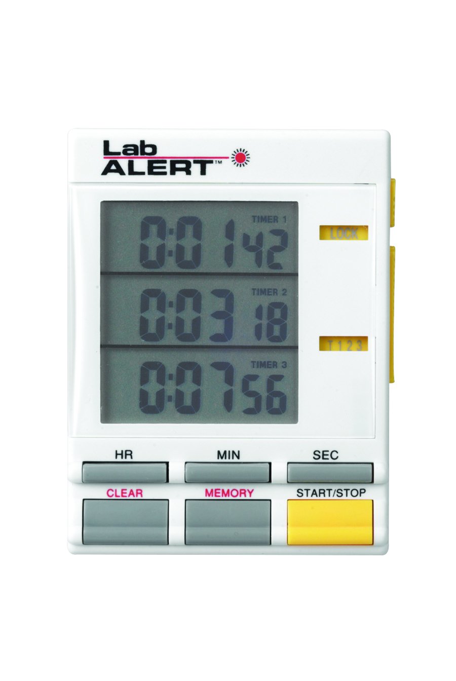 Lab Alert Triple Timer - 3 Channels - HS24490M - Heathrow Scientific