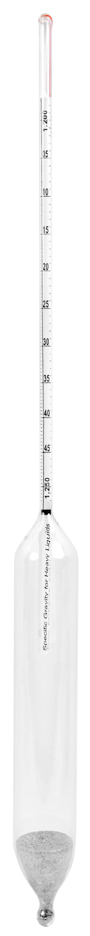 Heathrow Scientific ASTM Specific Gravity Hydrometers - 6700 Series