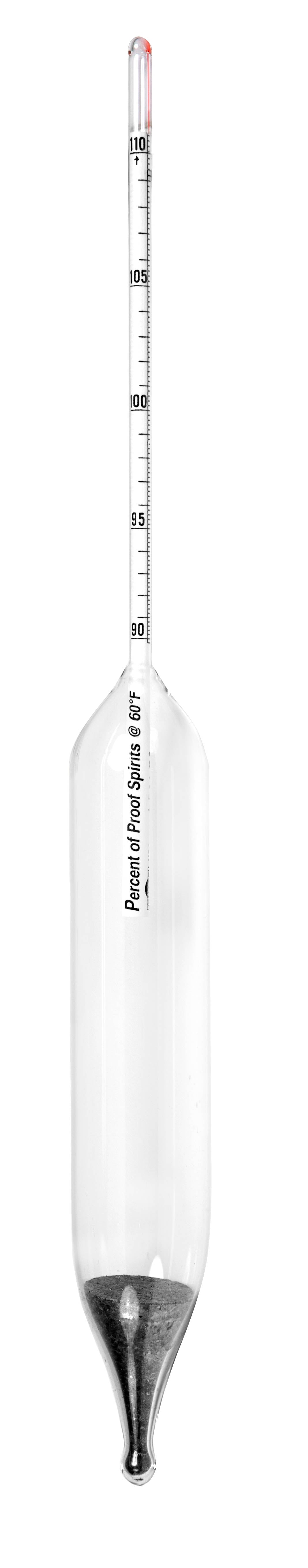 Heathrow Scientific Alcohol Proof Hydrometers - 6613 Series | IRS Specification