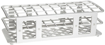 HS243071W - Heathrow Scientific Fold & Snap Tube Rack 21mm 40-Place White