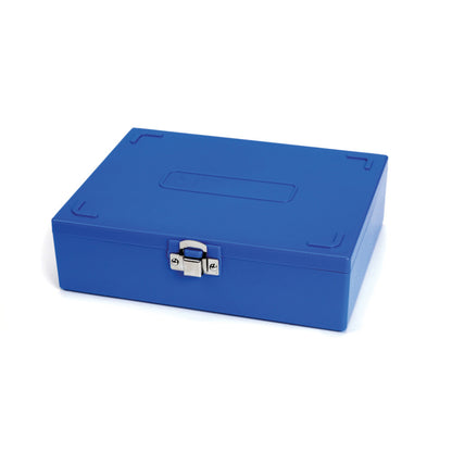 Extra-Tall Microscope Slide Box - 100-Place Cork Lining - HS15979A - Heathrow Scientific