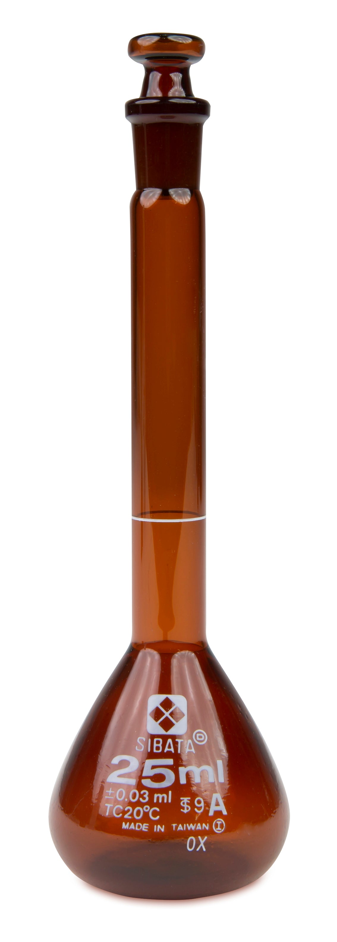 Heathrow Scientific Volumetric Flasks - 2307A Series | Amber Class A Glass