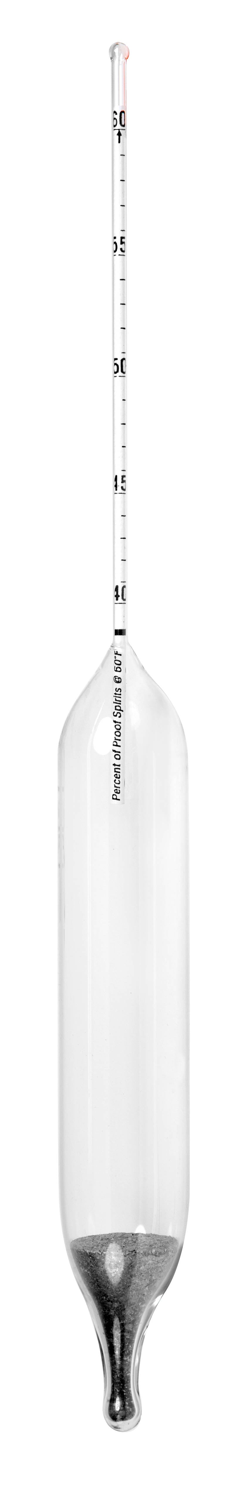 Heathrow Scientific Alcohol Proof Hydrometers - 6613 Series | IRS Specification