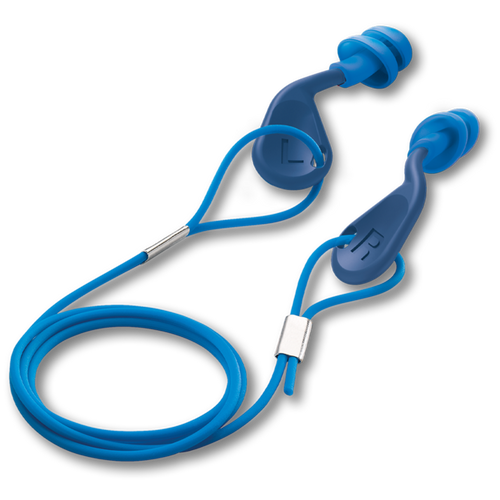HexArmor simpleFit detectable reusable guided corded earplugs