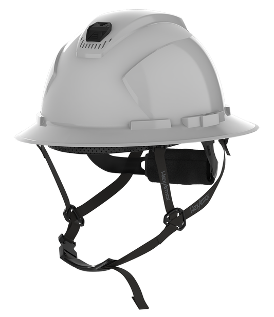 HexArmor Ceros XP300A vented full-brim safety helmet