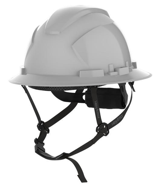 HexArmor Ceros XP300AE non-vented full brim safety helmet